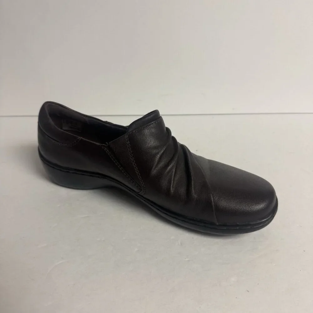 Clarks Women's Cora Aubrie Slip On Brown Size 7 M